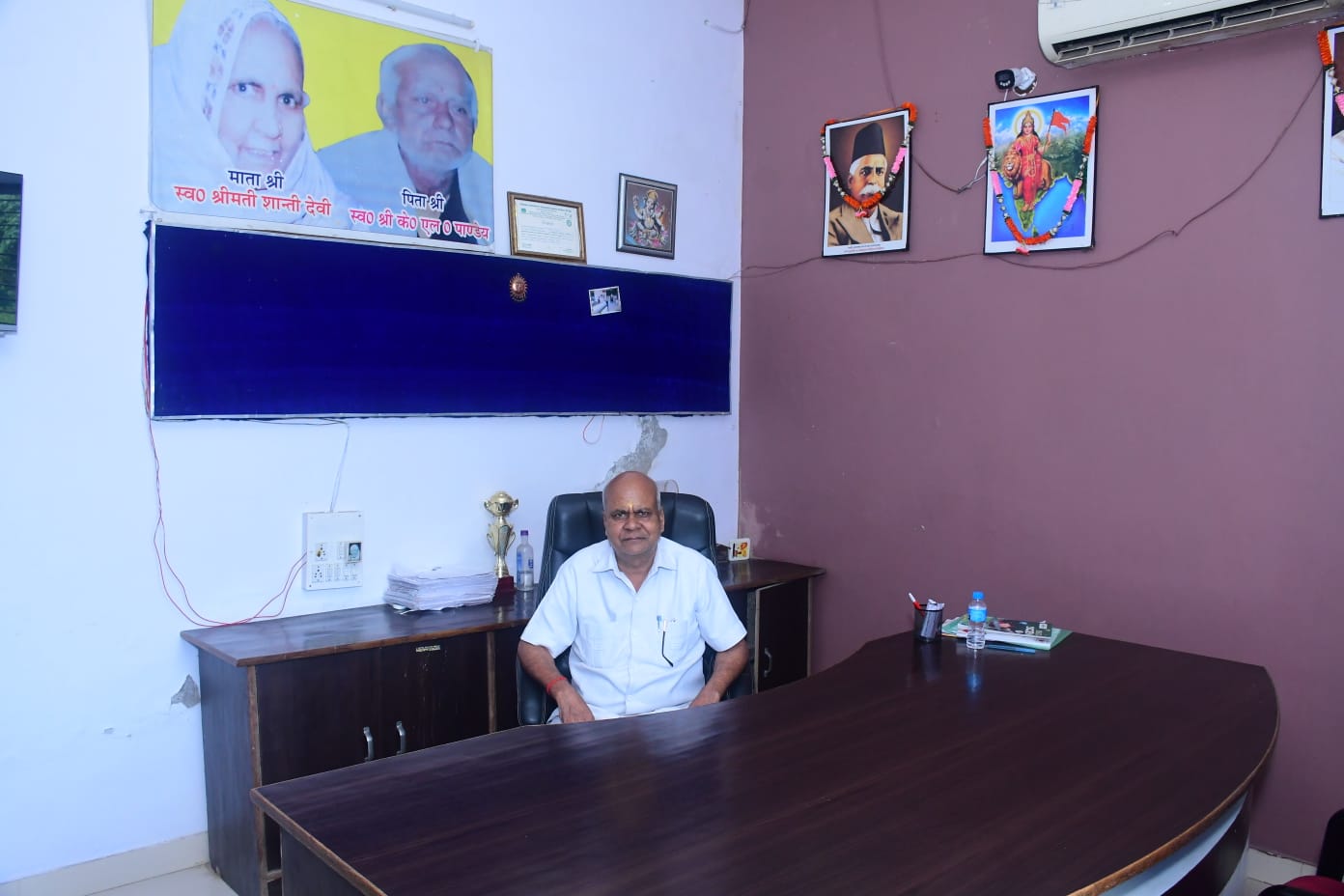 Brijesh Pandey, Chairman of K.L International School