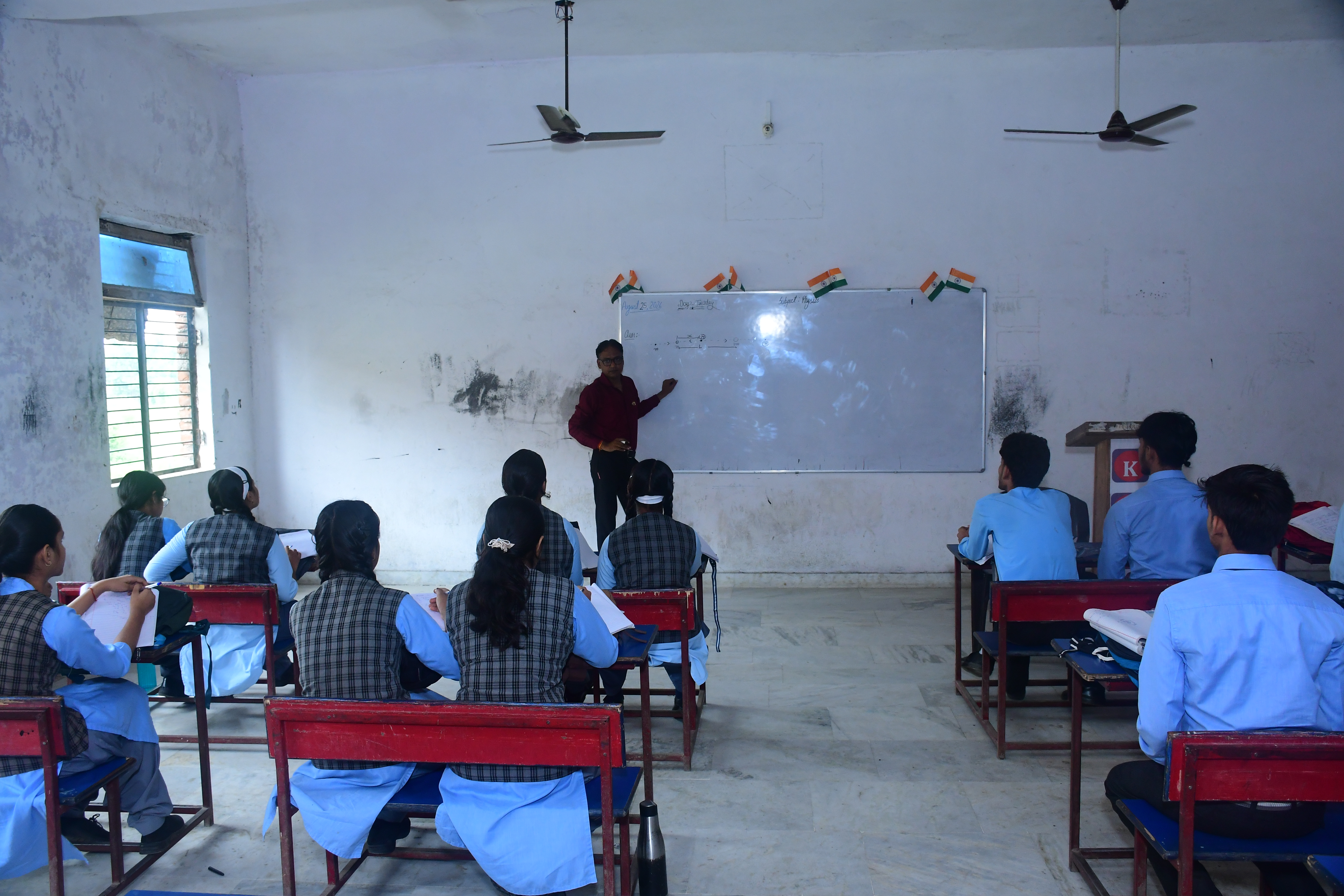 Modern classroom